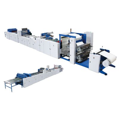 Speed Reel to Notebook Machine in Green for Fully Automatic Exercise Book Manufacturing