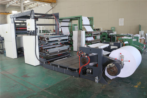 350 m/min Exercise Book Ruling and Printing Machine with Online Support