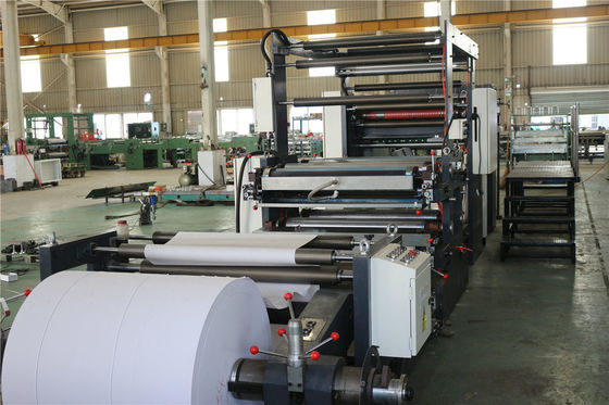 350 m/min Exercise Book Ruling and Printing Machine with Online Support
