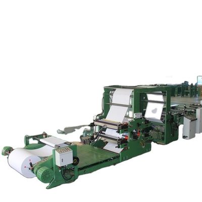Fully Automatic Exercise Book Machine with Slitting Folding and Cutting Functions