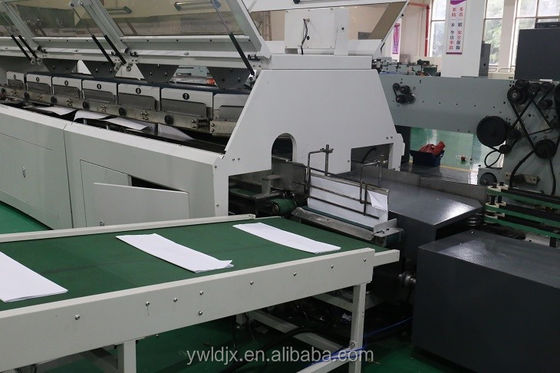 LDGNB760U White Glue Taped NoteBook Making Machine with 220 V Production Speed
