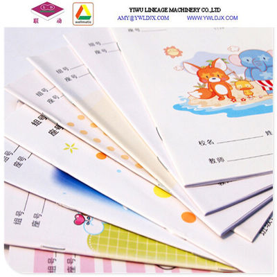 School Exercise Book Notebook Flexography Printing Machine From Reel to Pile