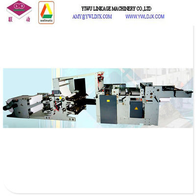 School Exercise Book Notebook Flexography Printing Machine From Reel to Pile
