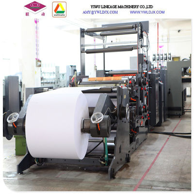 School Exercise Book Notebook Flexography Printing Machine From Reel to Pile