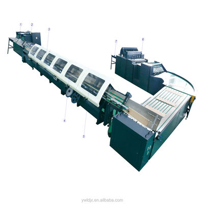 Advanced Soft Cover Exercise Book Machine for Full Line Ruling Folding Cutting Binding All in One