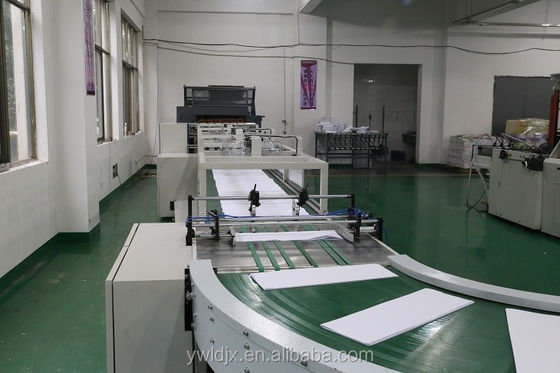 LDGNB780 Automatic Glue Taped Notebook Making Machine for A4 A5 B4 B5 A3 and More Sizes