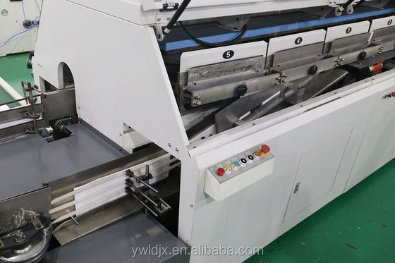 LDGNB780 Automatic Glue Taped Notebook Making Machine for A4 A5 B4 B5 A3 and More Sizes