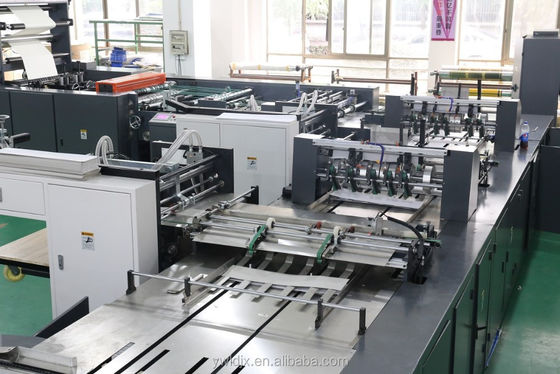Plastic Cover Notebook Complete Production Line for Making Exercise Books and Notebooks