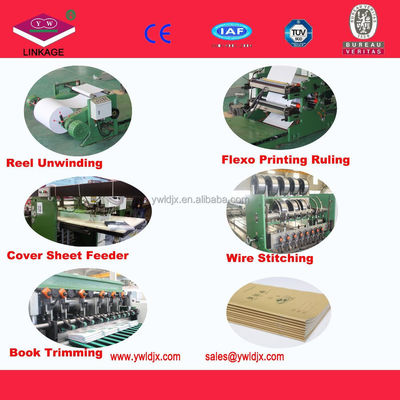 220 V LD1020 Exercise Book Making Machine Production Line for High Speed Production