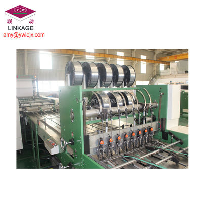 Speed Reel to Notebook Machine in Green for Fully Automatic Exercise Book Manufacturing